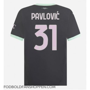 AC Milan Strahinja Pavlovic #31 Tredjetrøje 2024-25 Kortærmet